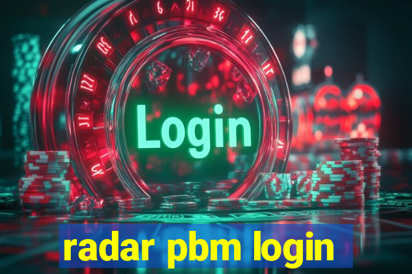 radar pbm login